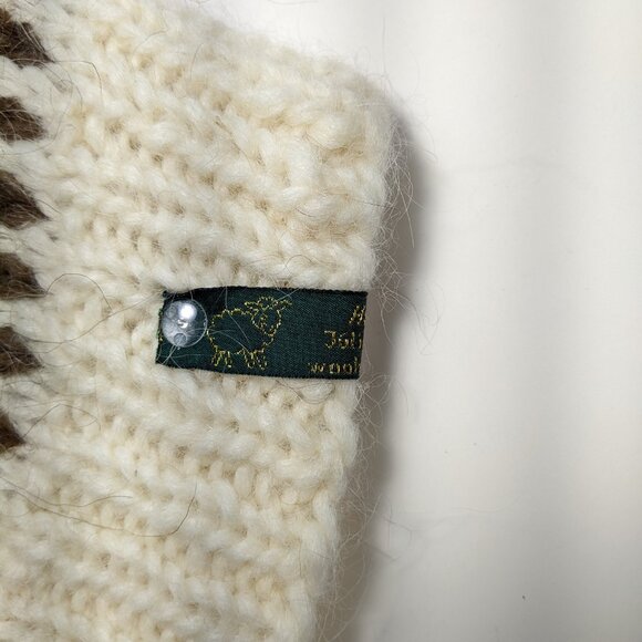 Traditional Icelandic Wool Hat Hand Knitted Júlíana Haraldsdóttir NEW WITH TAG - Picture 4 of 9